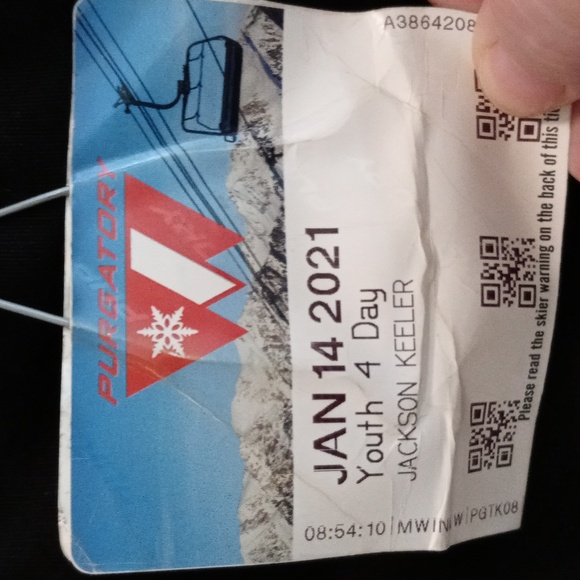 Firefly Aquabase Elite Youth Black and Gray Ski Jacket - Picture 6 of 10